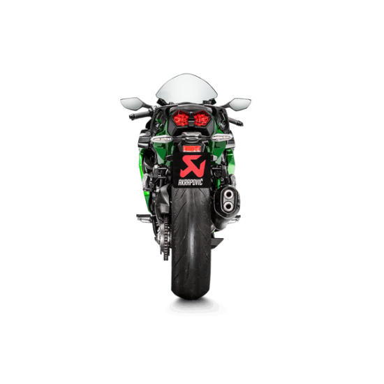 Slip-On Serie Schalldämpfer MUFFLER TI BL NINJA H2 SX