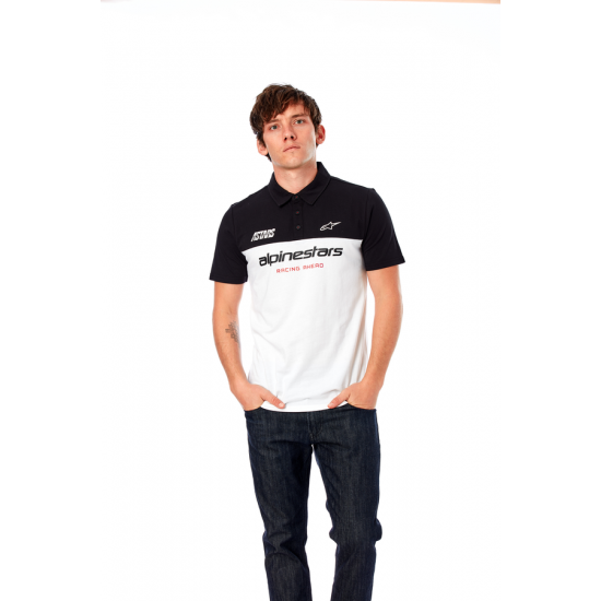 Paddock Polo Shirt POLO PADDOCK WHT/BLK M