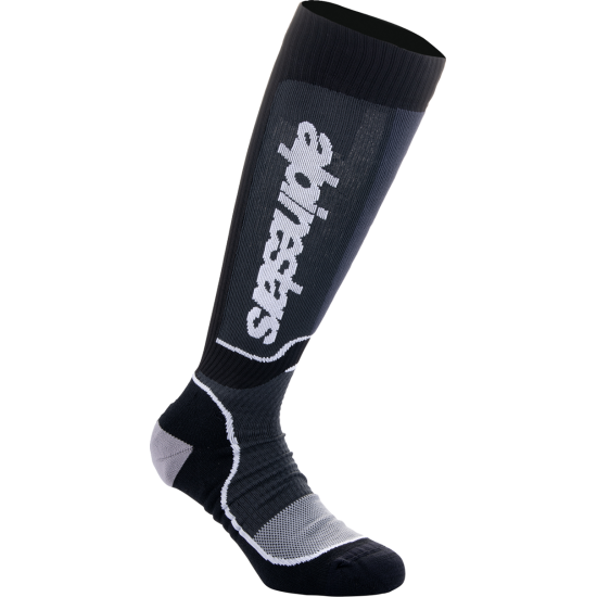 MX Plus Socks SOCK MX PLUS BLACK/WHITE M