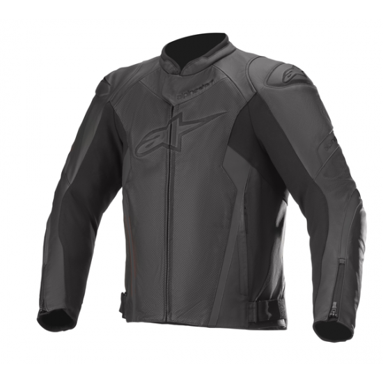 Faster Airflow v2 Leder-Motorradjacke JACKET FAST-AIR V2 BLK 58