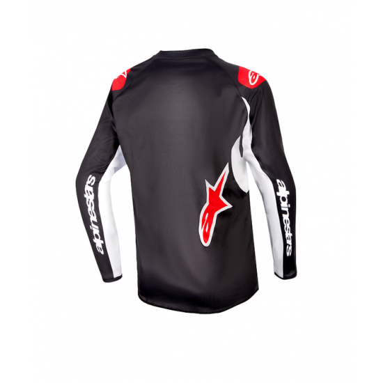 Racer Lucent Jersey für Jugendliche JERSEY YTH R-LUCE BK/WT XL