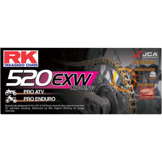 520 EXW Kette CHAIN RK520EXW 120C