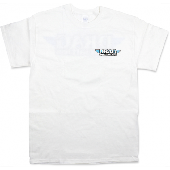 Drag Specialties T-Shirt T-SHIRT DRAG WHITE XXL