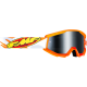 PowerCore Assault Motorradbrille, Jugendliche GOGGLE YTH ASLT GY MIR SV