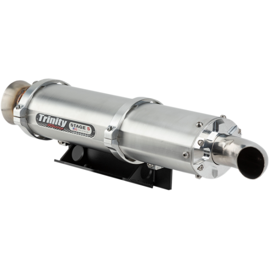 Stage 5 Slip-On Muffler MUFFLER WILDCAT XX BR AL