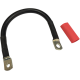 Battery Cable with Optional Shrink Tube CABLE BATTERY BLK 10