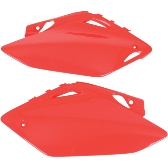 PANEL SIDE CRF450 07-08 RED PANEL SIDE CRF450 07-08 RED