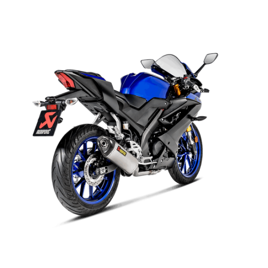 Racing-Line Komplette Auspuffanlage, Straße EXHST RAC TI/CF YZF-R125