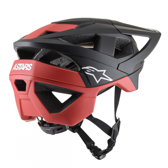 Vector Pro Bicycle Helmet HELMET V-PRO ATOM BK/RD M