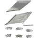 Speichenset für Felgen aus gedrücktem Stahl und Excel Alumium-Felgen SPOKES CHR 18" STEEL HUB