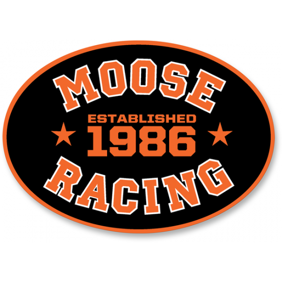 Moose Aufkleber DECAL S18 COLLEGIATE 10PK