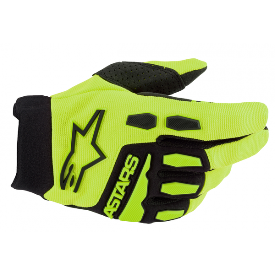 Youth Full Bore Gloves GLOVE YTH F-BORE YL/BK S