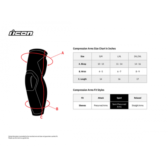 Field Armor™ Compression Armschutz ARM SLEEV FA COMP BK L/XL