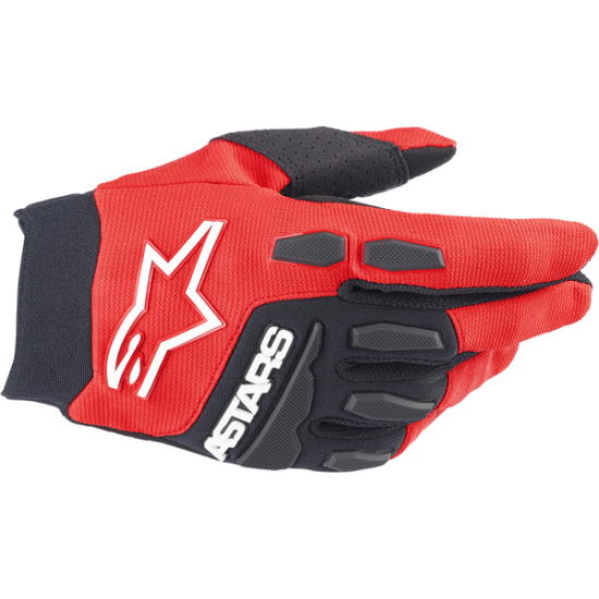 Freeride Fahrrad-Handschuhe GLOVE FREERIDE RED/WHT M