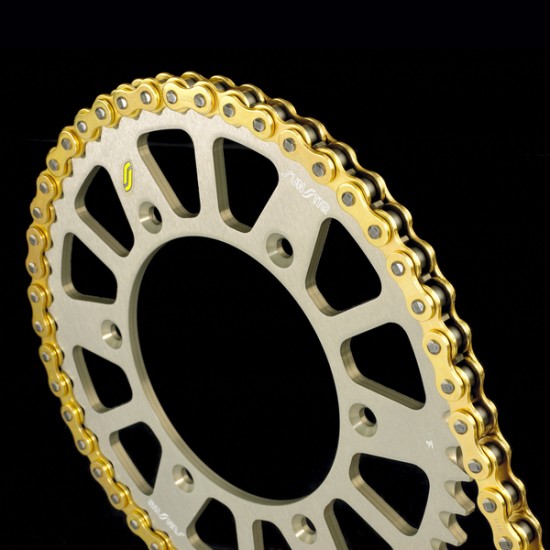 420 MXR Works Motocross/Offroad Racing-Kette CHAIN NOSEAL 420X118 GOLD