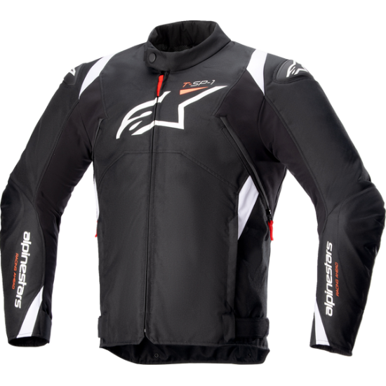 T-SP 1 v2 Waterproof Riding Jacket JACKET T-SP-1 V2 BLACK/WHT 4X