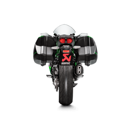 Slip-On Serie Schalldämpfer MUFFLER TI BL NINJA H2 SX