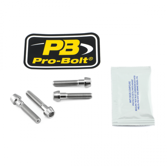 Axle Pinch Bolt Kit Stainless Steel, Front FR AXLE PINCH BT KT SS