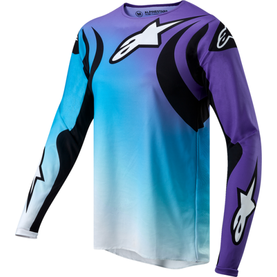 Women's Stella Fluid Jersey JERSEY 4W FLUID WHT/TURQ S