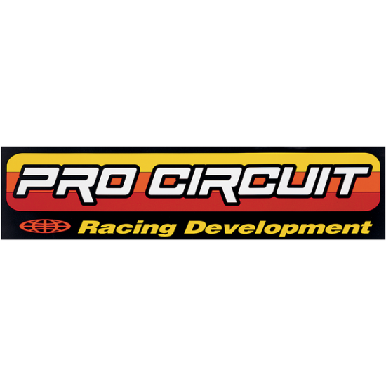 Original Logo Van Decal DECAL VAN PRO CIRCUIT