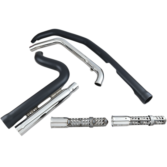 Speedster 909 Auspuffanlage EXHAUST 909 BLK XL 07-13