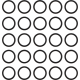 O-Ring für Kipphebelwelle 66-84 RKR ARM SHFT O-RING