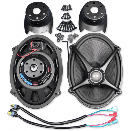 Rokker® Lautsprecher für Boom Seitenkofferdeckel SPEAKER 5X7 OEM LID FLH