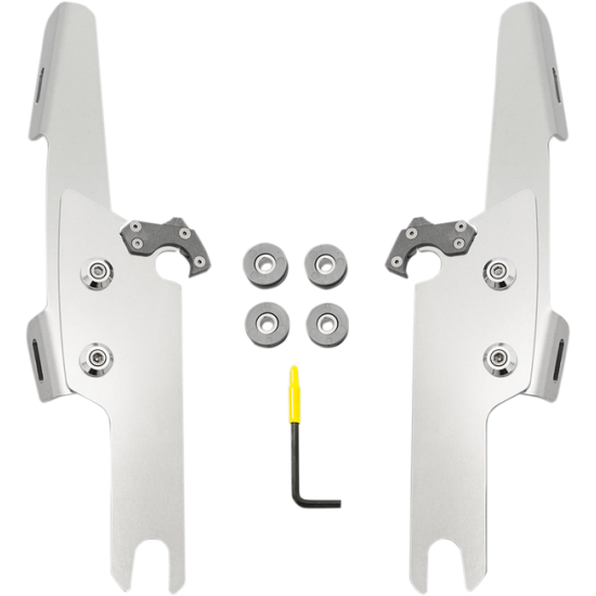 Fats/Slim Windshield Trigger-Lock Complete Mount Kit MOUNT KIT F/S POL FLRT