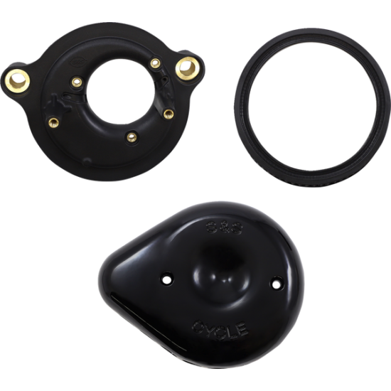 Mini Teardrop Stealth Air Cleaner Kit AIR CLNR BLK MTD M8