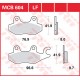 Sv Sintermetall-Bremsbeläge BRAKE PAD TRW MCB604