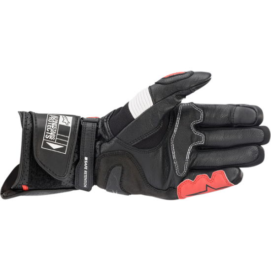 SP-2 v3 Lederhandschuhe GLOVE SP-2 V3 BLK/W/RD S