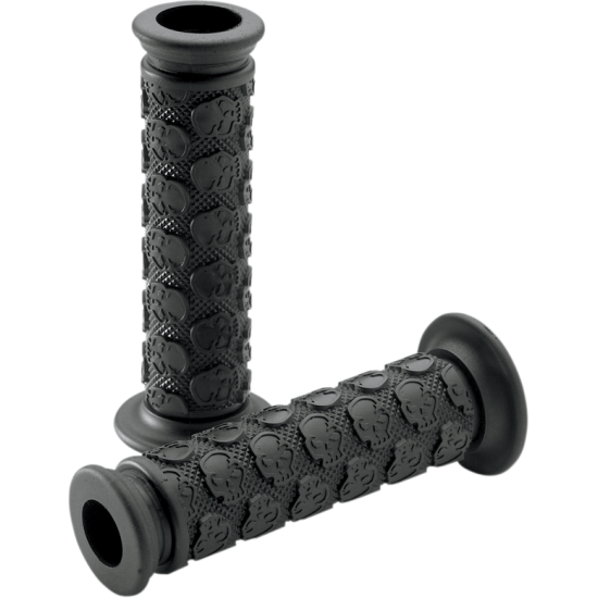 Skully MX Grips GRIP SKULLY BLACK OPEN