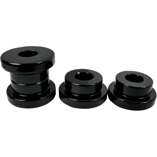 Solid Handlebar Riser Bushing BUSHINGS SOLID RISER BLK