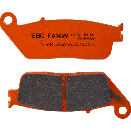 Brake Pads BRAKE PAD VEE SEMISNTRD