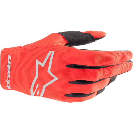 Youth Radar Gloves GLOVE YTH RADAR RED/SL XS