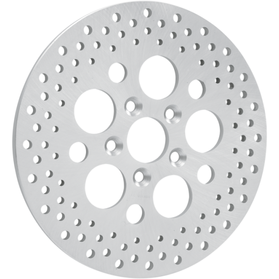 Vorgebohrte Bremsscheibe aus poliertem Edelstahl ROTOR RR 81-85FLT