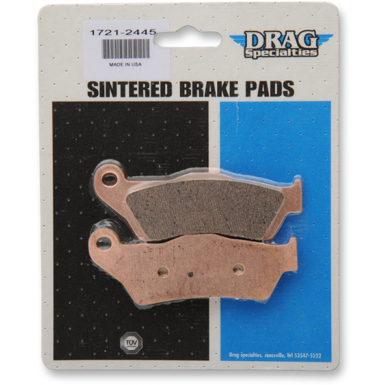 Vordere Bremsbeläge BRAKE PAD DRAG SINTERED