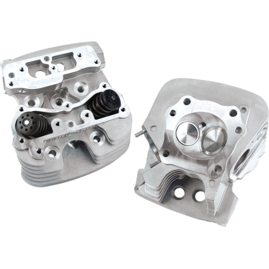 Super Stock™ Cylinder Heads HEADS 99-05TC 89CC SLVR