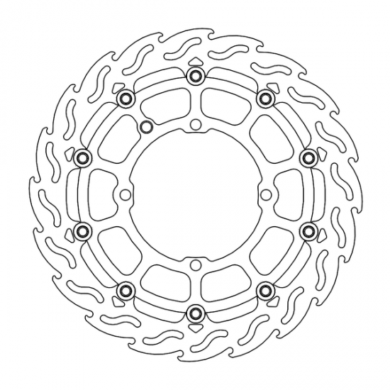 Flame Bremsscheibe BRAKE DISC FLAME REAR