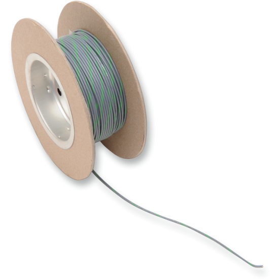 OEM farbige Drahtspule WIRE 18G 100' GREY/GREEN