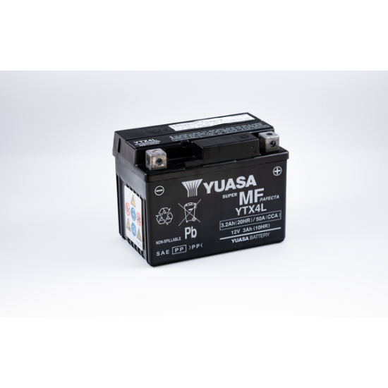 Wartungsfreie Batterie BATTERY YTX4L FA