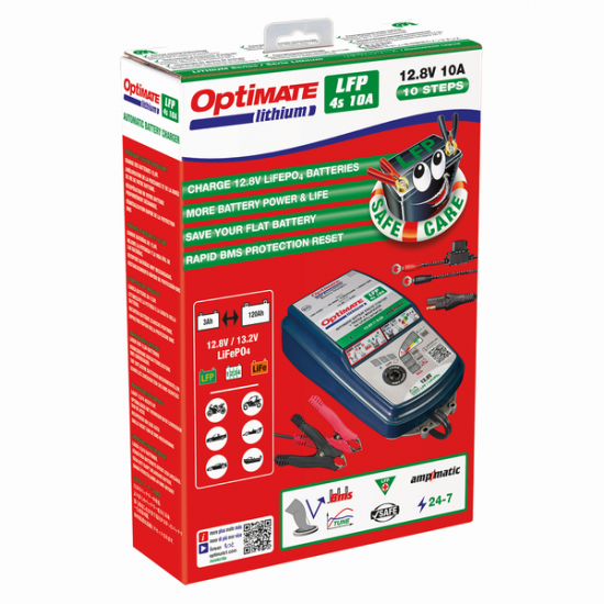 Optimate™ Lithium LFP 4S 10A Battery Charger CHARGER OPT LITH 4S 9A