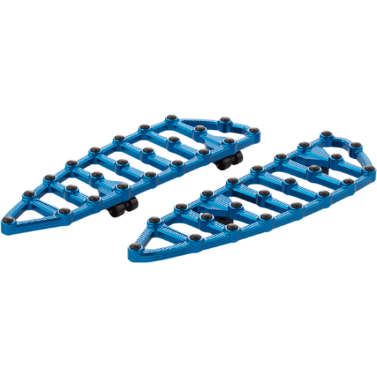 MX Billet Floorboards FLOORBOARD DR MX BLUE