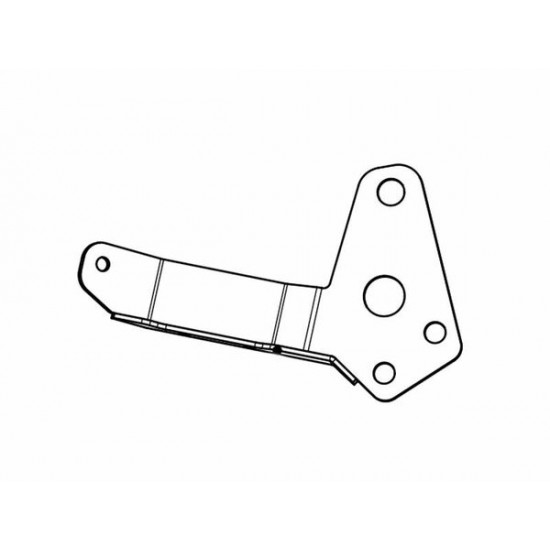 Schalldämpferhalterung BRACKET MUFFLER SS