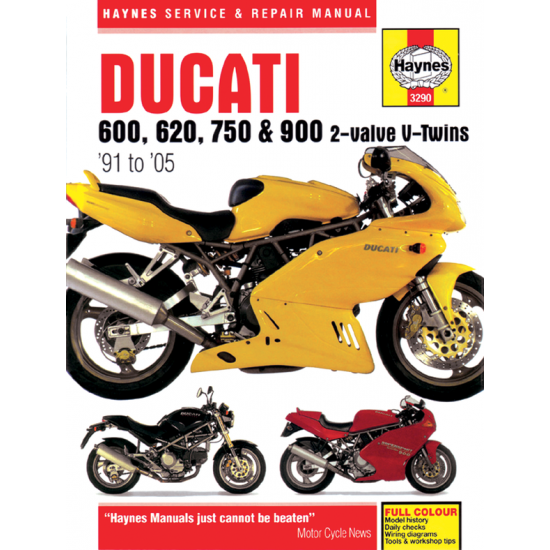 Motorrad-Reparaturhandbuch MANUAL DUCATI V-TWIN