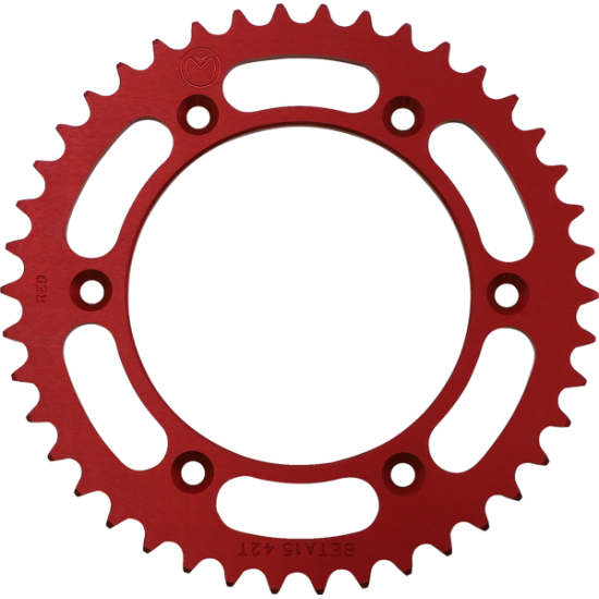 Aluminium-Kettenrad SPROCKET ALU MSE BETA 42T RED