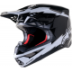 Supertech M10 Ampress Helmet HELMET SM10 AMP BLK/WT L