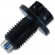 Magnetic Oil Drain Plug DRAIN PLUG 10X1.5X22 BLK