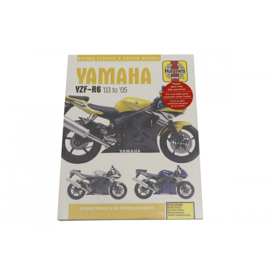 Service Handbuch YAMAHA YZF-R6 (03-05)