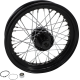 Replacement Laced Wheel WHEEL 16X3F BLK 86-96FLST